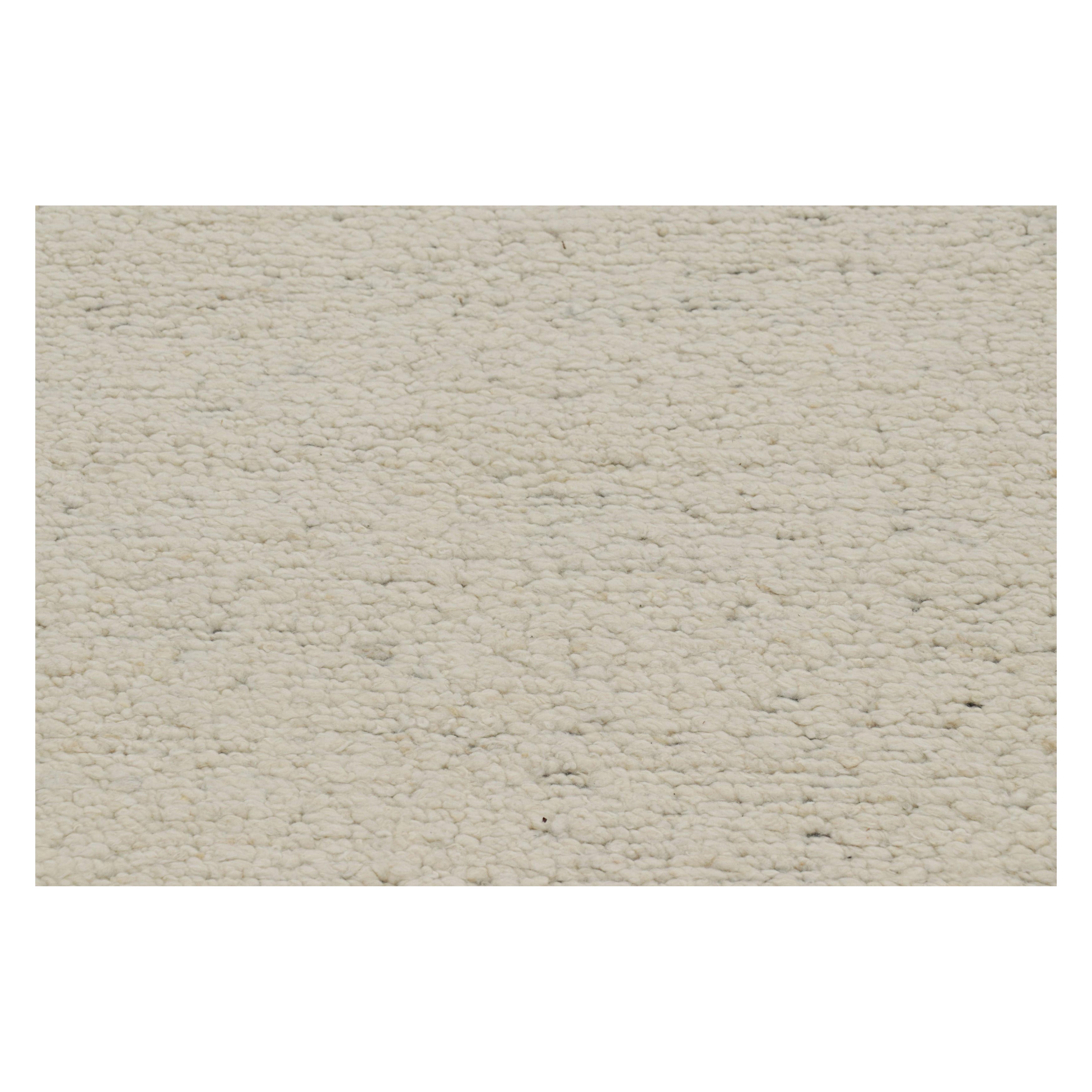 Rug & Kilim’s Contemporary Textural Rug in Tones of Beige-Brown