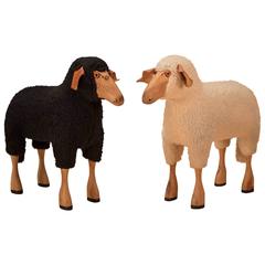 Vintage Lalanne Style Décoratif Mouton Sculpture