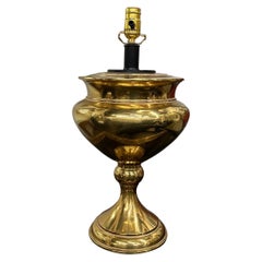 Vintage Urn Shaped Brass Lamp