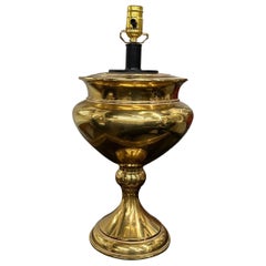 Vintage Urn Shaped Brass Lamp
