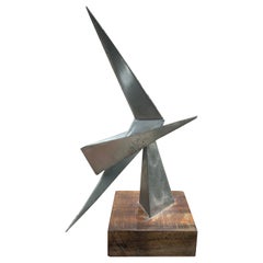 Vintage Dimensional Abstract Sculpture
