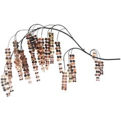 Curtis Jere Copper Weeping Willow Wall Hanging - ON SALE