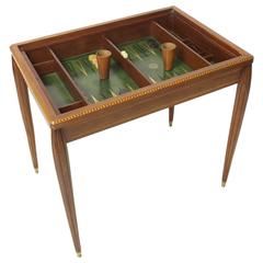 French Art Deco Backgammon/Games Table