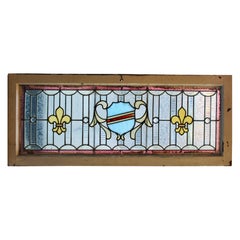 Stained Glass Transom 44" x 18"