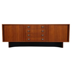 Vintage Mid Century Modern Teak Credenza by RS Associates