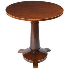 Antique Biedermeier Pedestal Table