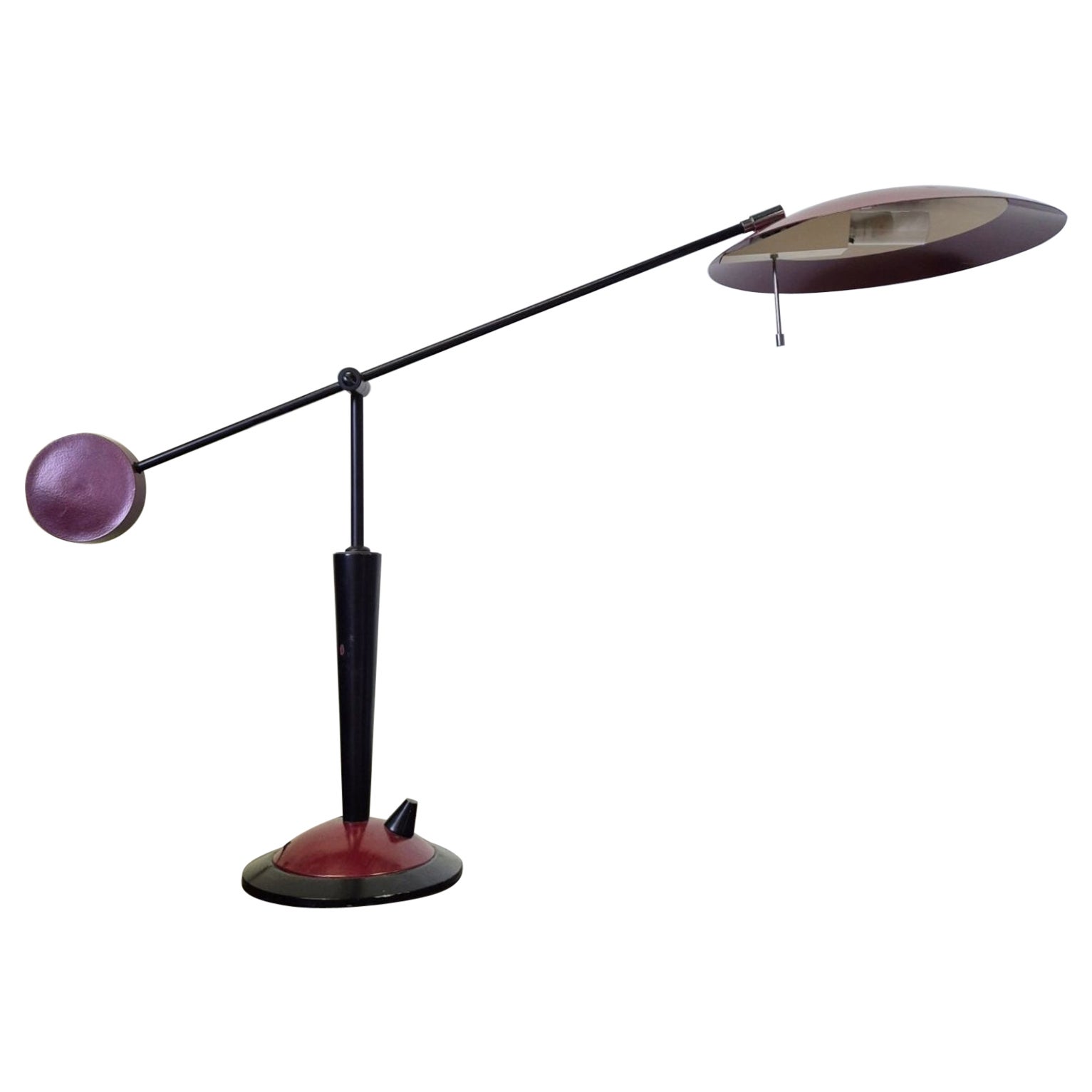 Lampada regolabile postmoderna di Herda, Paesi Bassi, anni '80