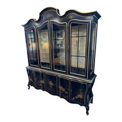 1960's Chinoiserie China Cabinet from Romweber