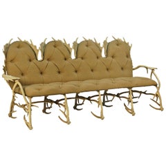 Arthur Court Antler Settee, circa 1970