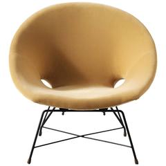 Augusto Bozzi Lounge Chair for Saporiti