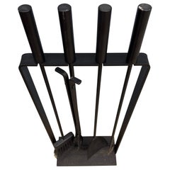 Pilgrim Iron Fireplace Tool Set