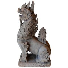 Retro "Temple Dog" Sculpture