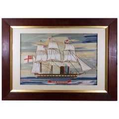 Sailor's Woolwork of HMS Reindeer, hergestellt von Henry Payn Hopper
