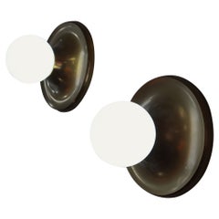 "Light Ball" ceiling wall lamps by Castiglioni for Flos, Italy, 1960