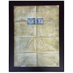 Pittura a tecnica mista basata sugli scritti del romano Vitruvio del I secolo a.C.