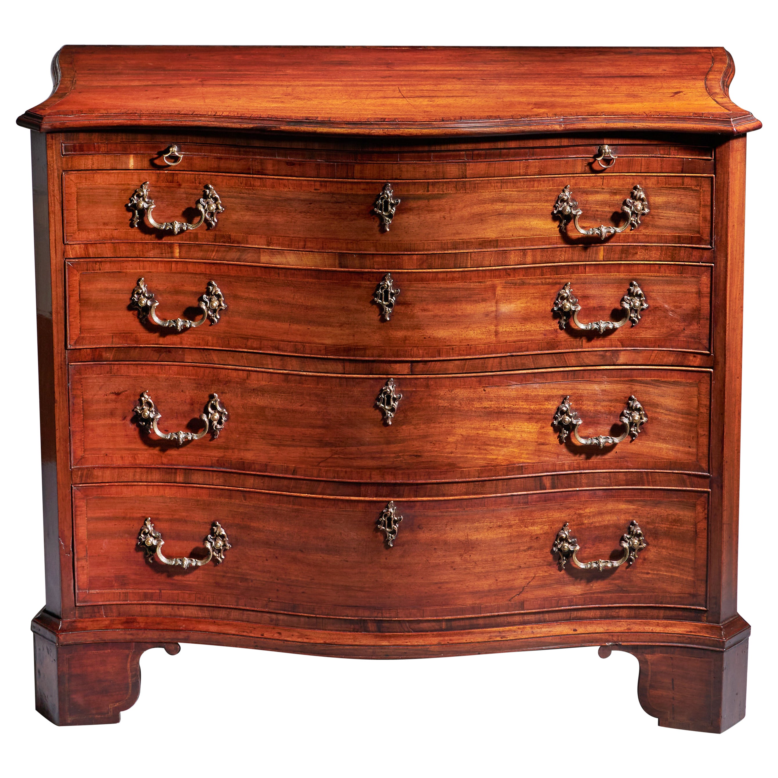 Importante cassapanca in serpentino di Goncalo Alves del XVIII secolo Signe J N Teague 1779 in vendita
