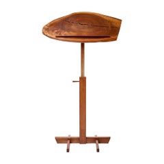 Signed Music Stand Walnut by George Nakashima for George Nakashima Studio, 1990