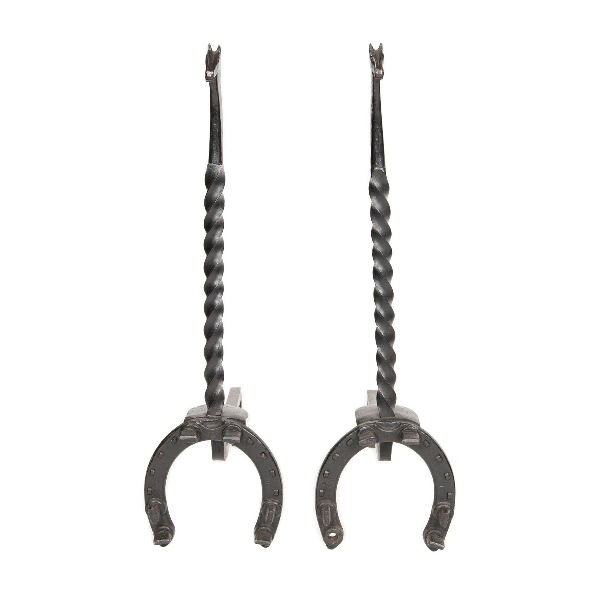Horse Andirons from USA
