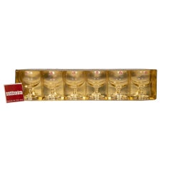 Juego de 6 copas Cordial de Tapio Wirkkala para Iittala, 1952