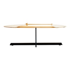Tisch aus Bronze und Stahl, 2020