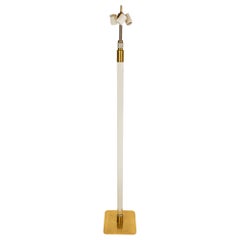 Glass Column Floor Lamp by Stewart Ross James for Hansen Lighting Co., 1970's