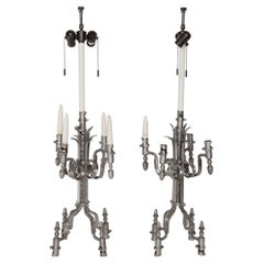 Crafted Bayonet Candelabra, 1950s