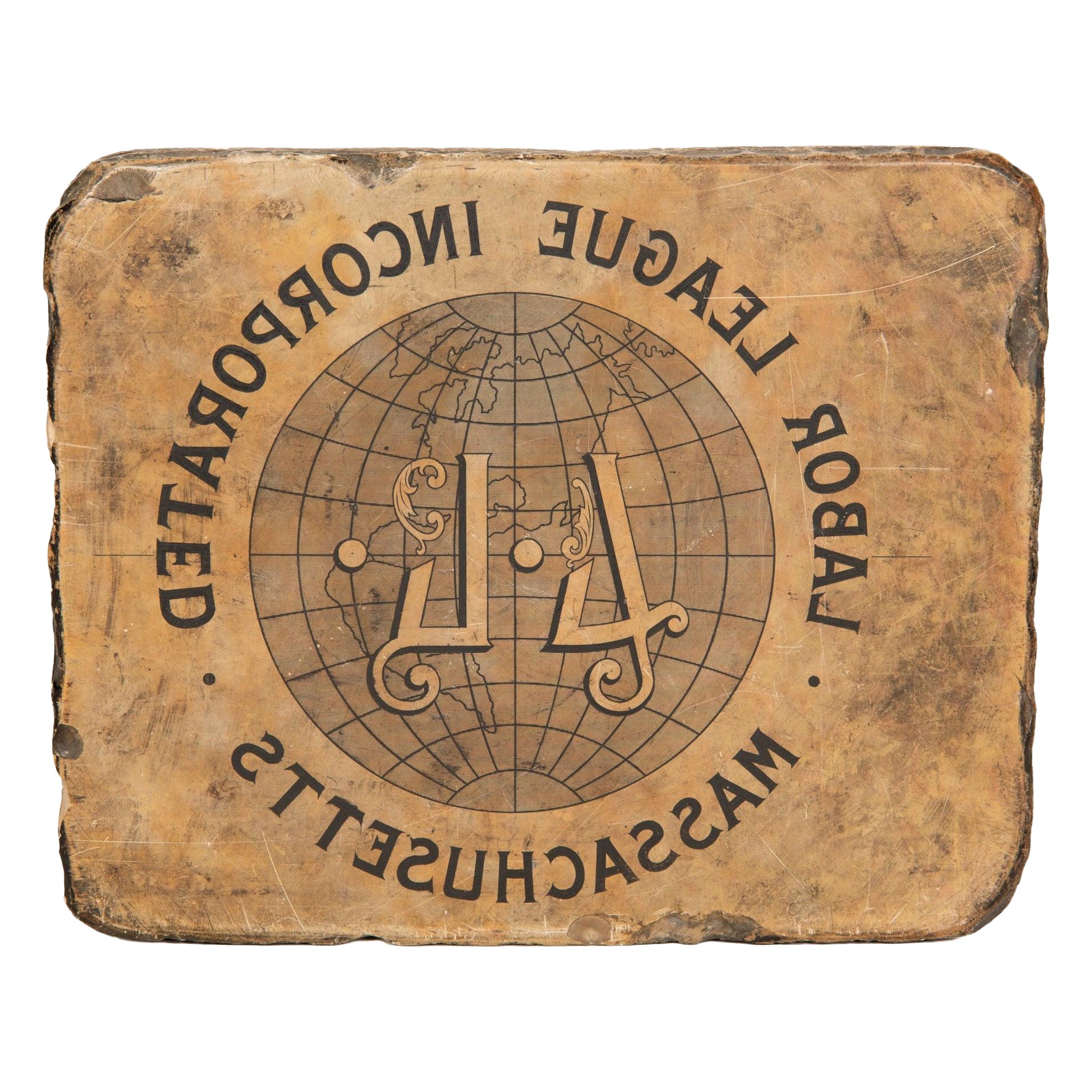 Lithograf Stone aus den USA, 1935