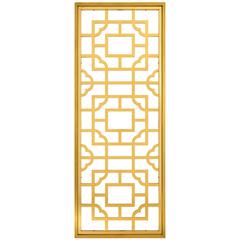 Mirror Square Gold Frame in Gold Finish and Glass 11