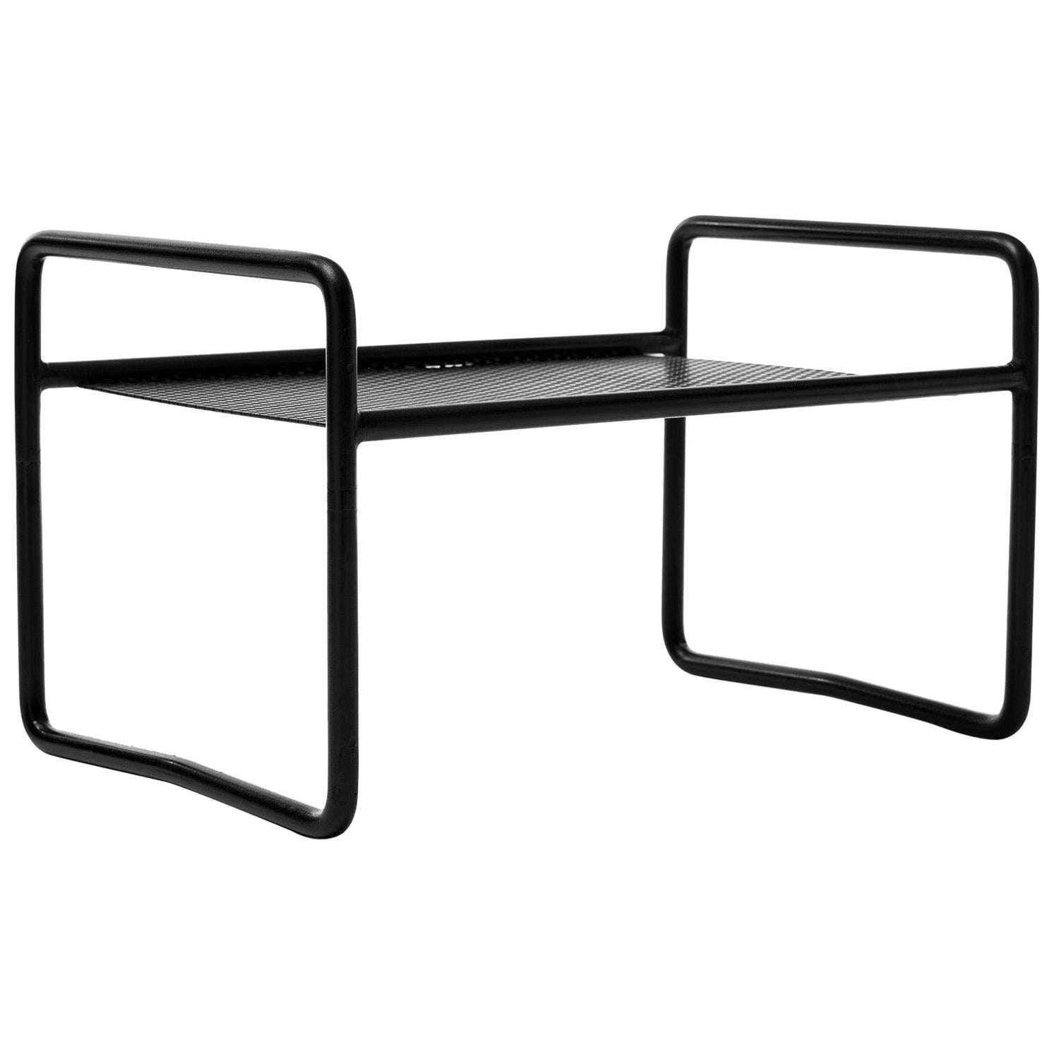 Ottoman/table d'appoint de bar moderniste en acier, 2022 en vente