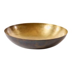 Vintage Spun Brass Bowl by Cheun Kee