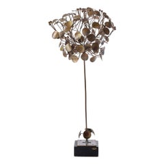 Vintage Metal Sculpture by Curtis Jere, 1972