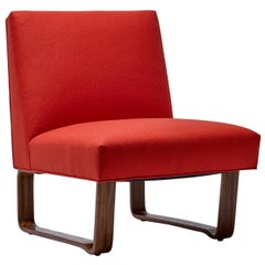 Laminated Base Lounge Chair by Edward Wormley for Dunbar, 1940s