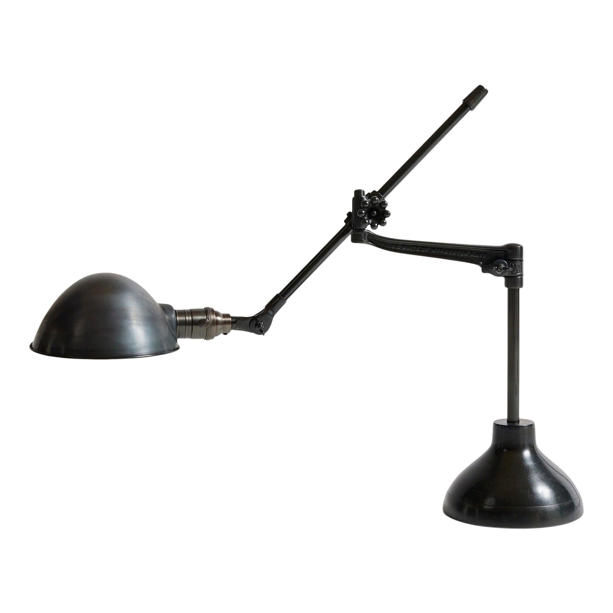 Articulating Desk Lamp by O.C. White For Sale