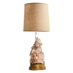 Quartz Crystal Table Lamp by Carole Stupell, 1950s