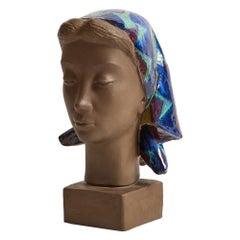 Ceramic Sculpture by Johannes Hedegaard for Royal Copenhagen, 1960s
