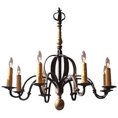 Wrought Iron Chandelier
