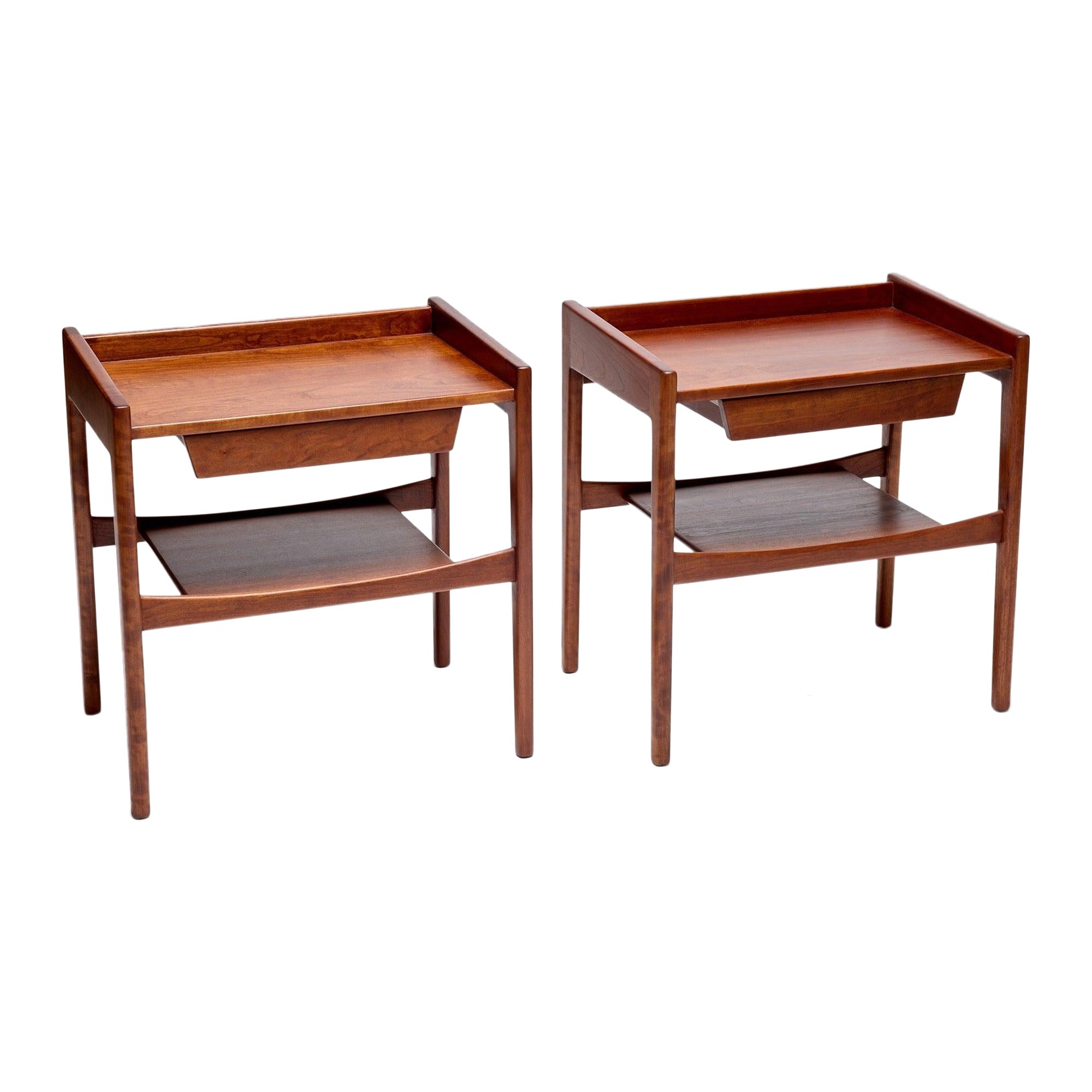 Set of Night Stands by Jens Risom, 1960s