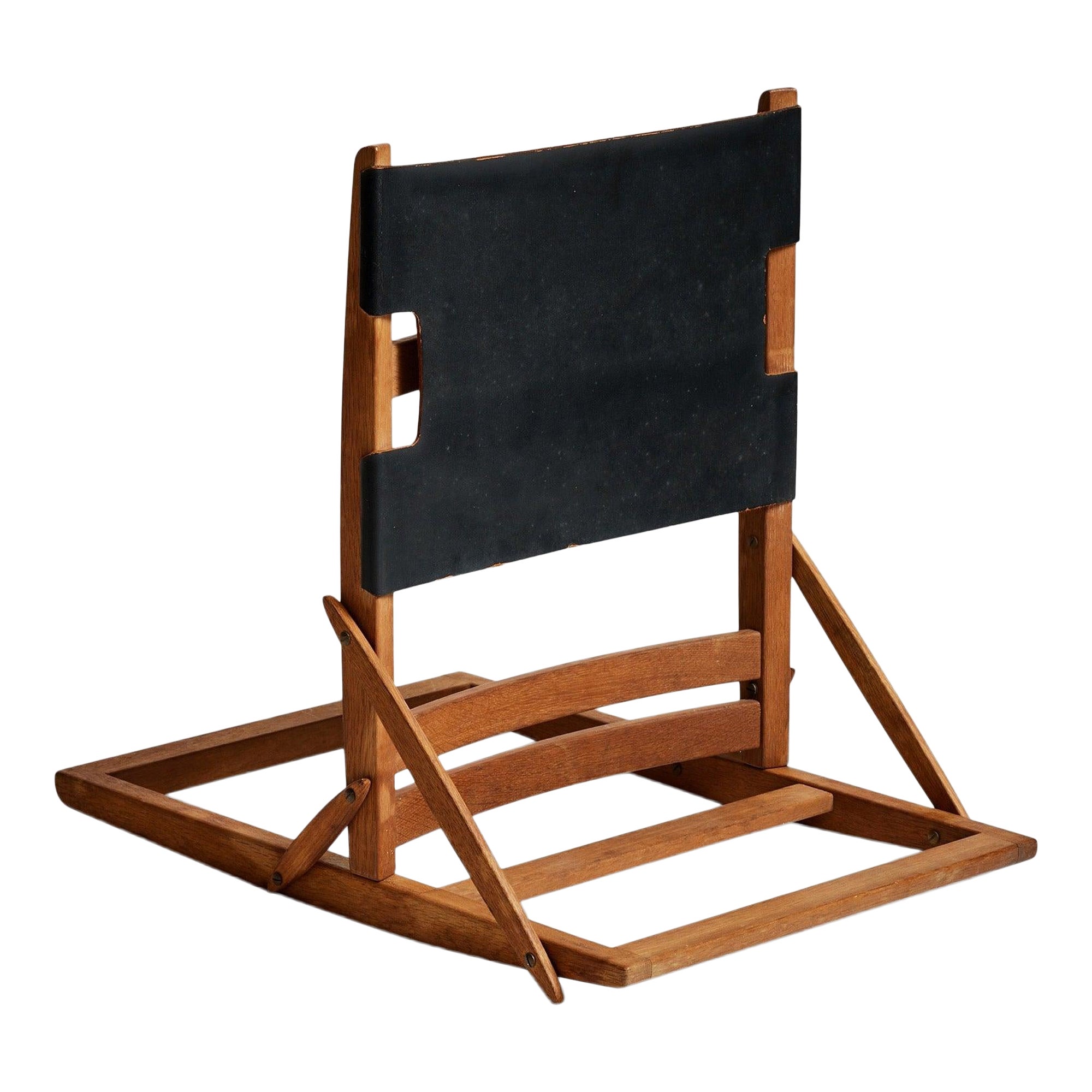 Vintage Stool by Ludvig Pontoppidan for Peter Hvidt Orla Mölgaard-Nielsen, 1959
