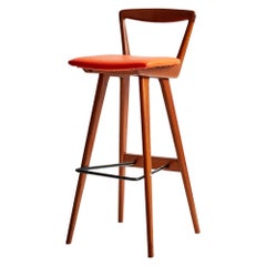 Bartool by H. Rosengren Hansen for Brande Møbelindustri