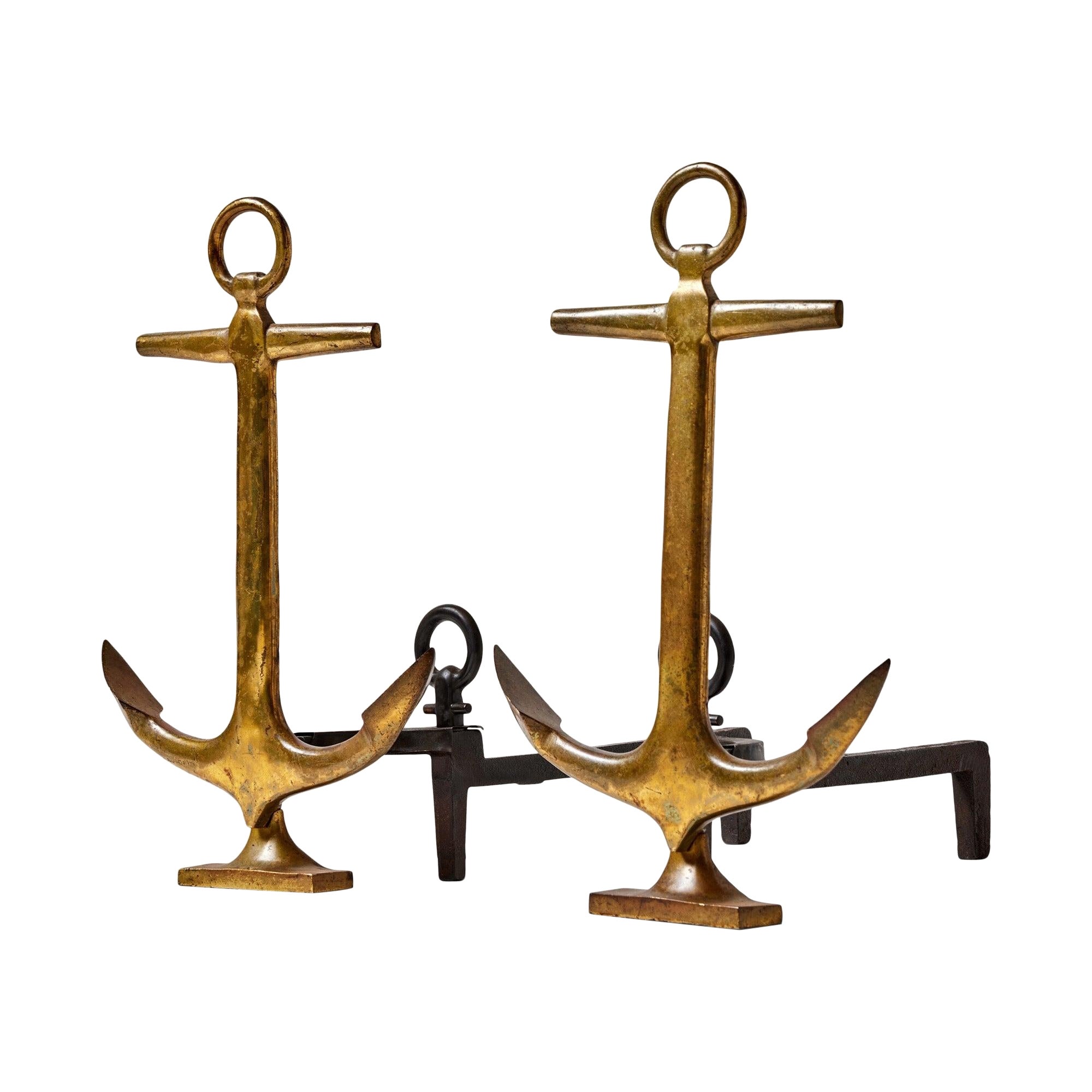 Andirons d'ancrage