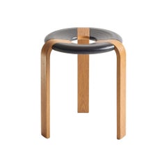 Tall Donut Seat Stool by Rud Thygesen & Johnny Sorensen for Magnus Olesen