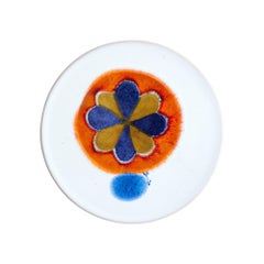 Art Pottery Plate by Rubiusla Herrliberg