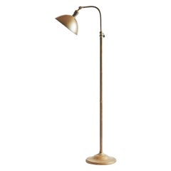 Lampada in ottone di Bradley & Hubbard, anni '20