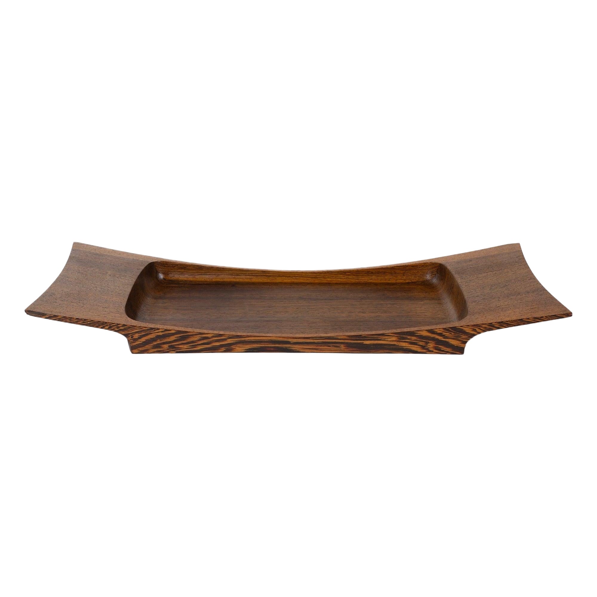 Centre de table wengé de Jens H. Quistgaard pour Dansk Designs, années 1960