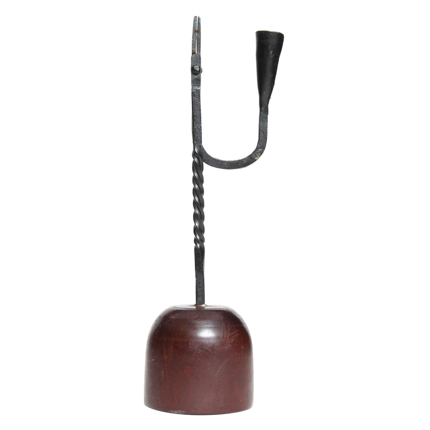 Primitive Candle Holder by American