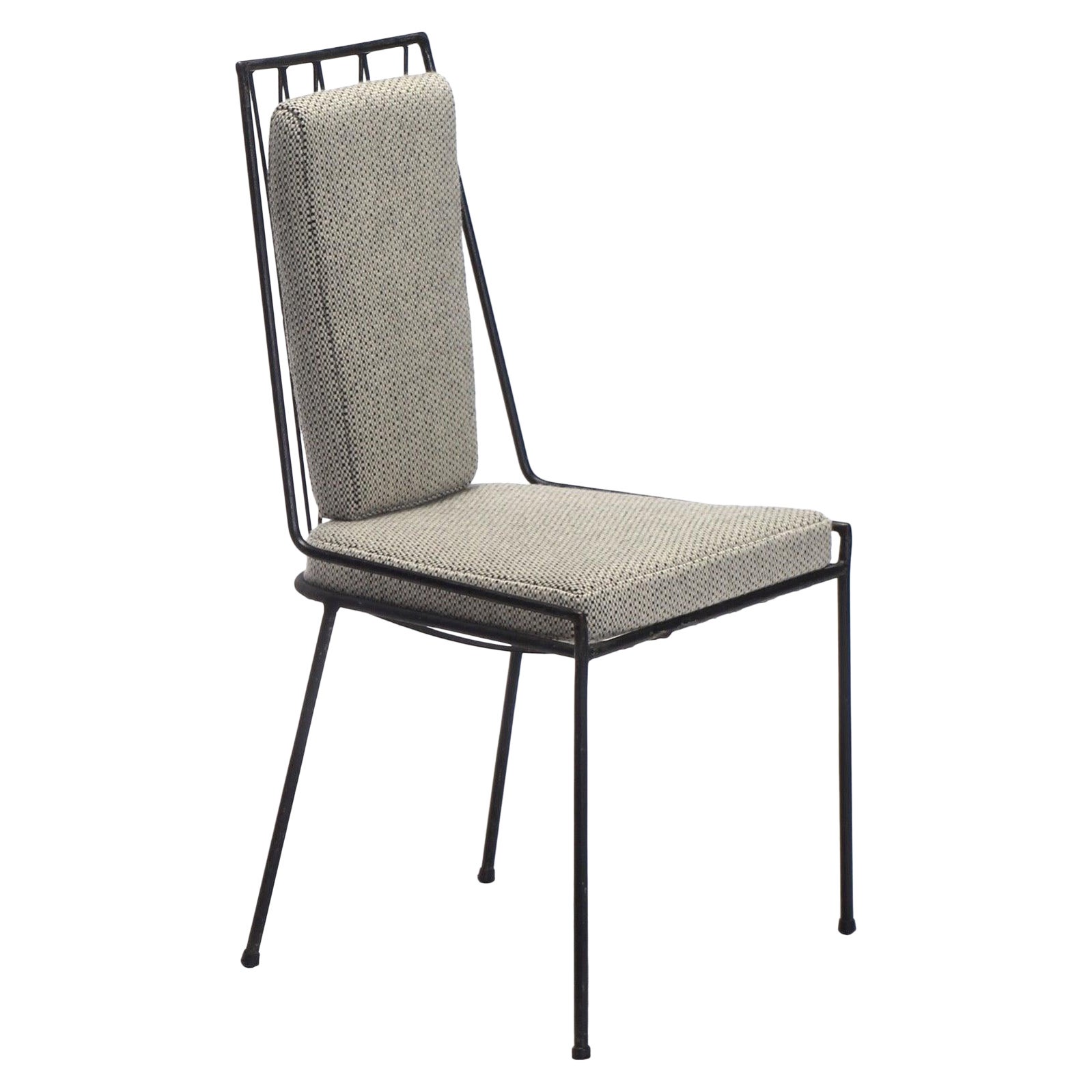 Wrought Iron Chair by Paul McCobb for Arbuck For Sale