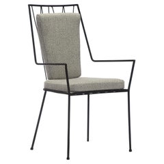 Wrought Iron Armchair by Paul McCobb for Arbuck