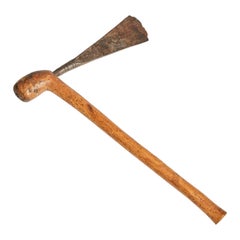 Hacha tribal primitiva de África