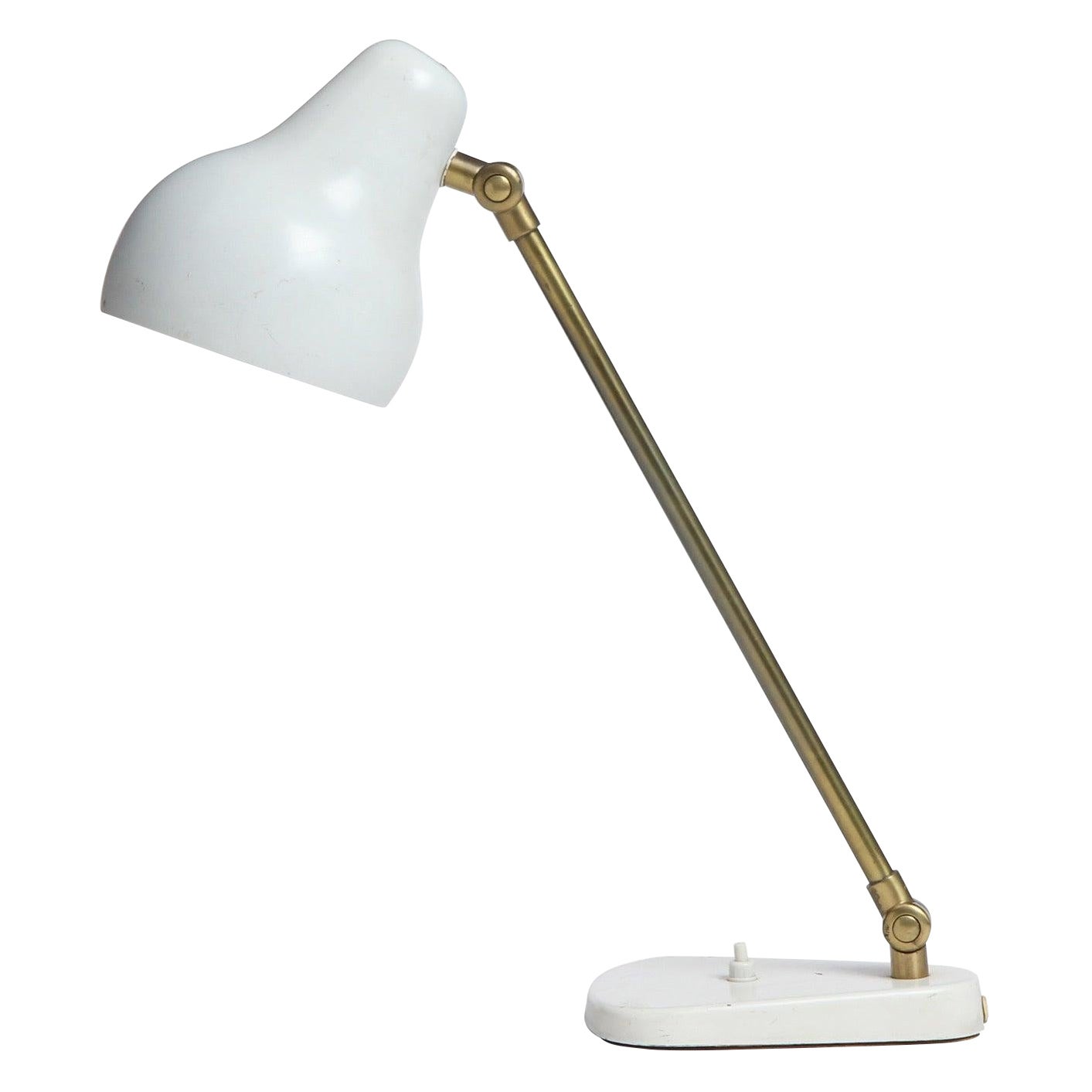 Articulating Desk Lamp by Vilhelm Lauritzen for Louis Poulsen