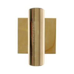 Polished Bronze Wall Light, 2015